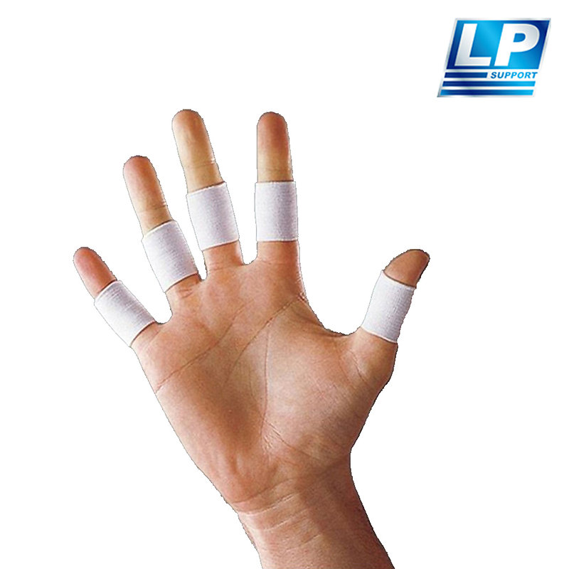 LP SUPPORT 指關節護套 護指套 籃球手指套 護手指 白 10入裝 645【樂買網】