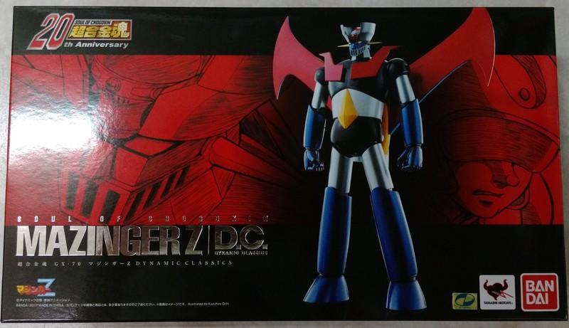 20th 超合金魂 GX-70 マジンガーZ DYNAMIC CLASSICS 超合金魂 GX-70 マジンガーZ D.C. | 魂ウェブ