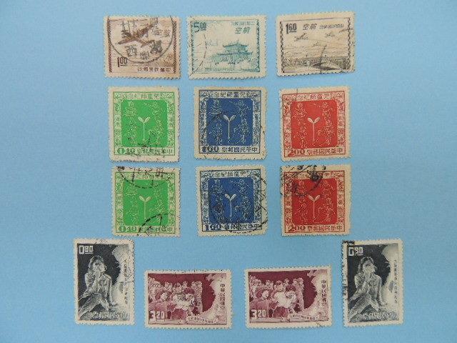 【郵來郵趣】台北版航空郵票..等 早期舊票 5套合售...