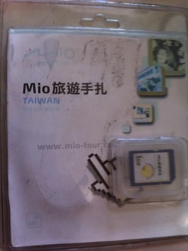 庫存品mio 旅遊SD Card(1G)