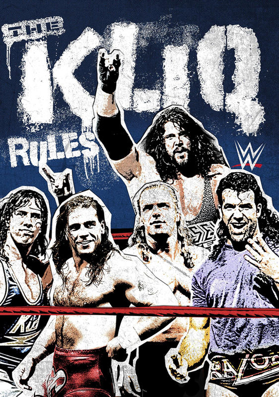 WWE THE KLIQ "KLIQ RULES" AUTHENTIC T-SHIRT現貨