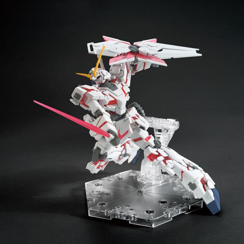 【模型屋】現貨 BANDAI 鋼彈 MG 1/100 RG HG 1/144 ACTION BASE 4 透明 通用支架