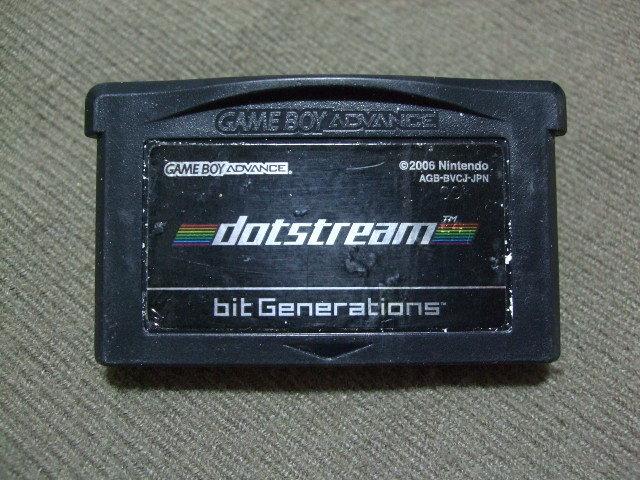 ※正日本原版!『電玩福利社』【GBA】稀少品 Dotstream bit Generations 競速遊戲 (功能正常、GBA GBA-SP GBM NDS NDSL都能玩)