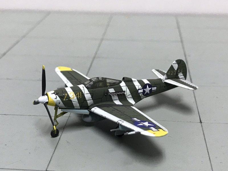 1/144 二戰美軍太平洋戰場 P-39Q 戰鬥機完成品
