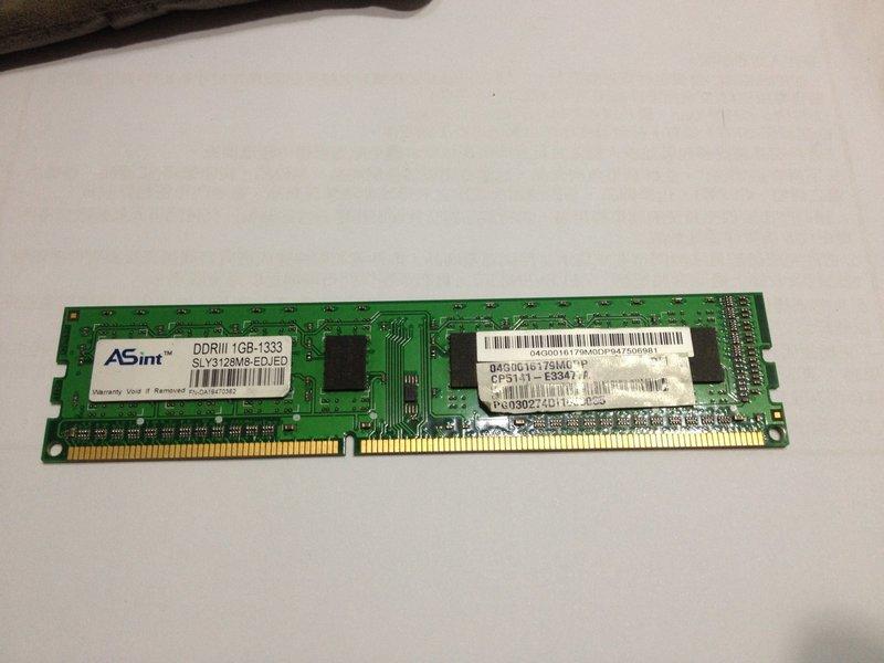 創見 DDR3 1333  1GB 桌上型記憶體  終身保固 高相容性~ 創見 4GB 參考