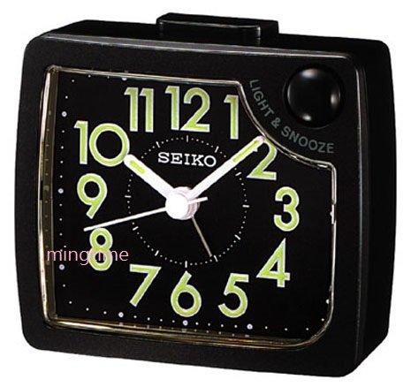 明時計商行【SEIKO】精工 SEIKO 鬧鐘 時鐘  滑動式秒 小鬧鐘  QHE120 QHE120K
