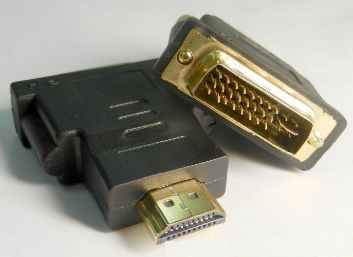 【不囉嗦24H送出】HDMI 轉 DVI 轉接頭 鍍金 高解析 (螢幕傳輸線 螢幕轉接頭 轉接頭 VGA D-SUB)