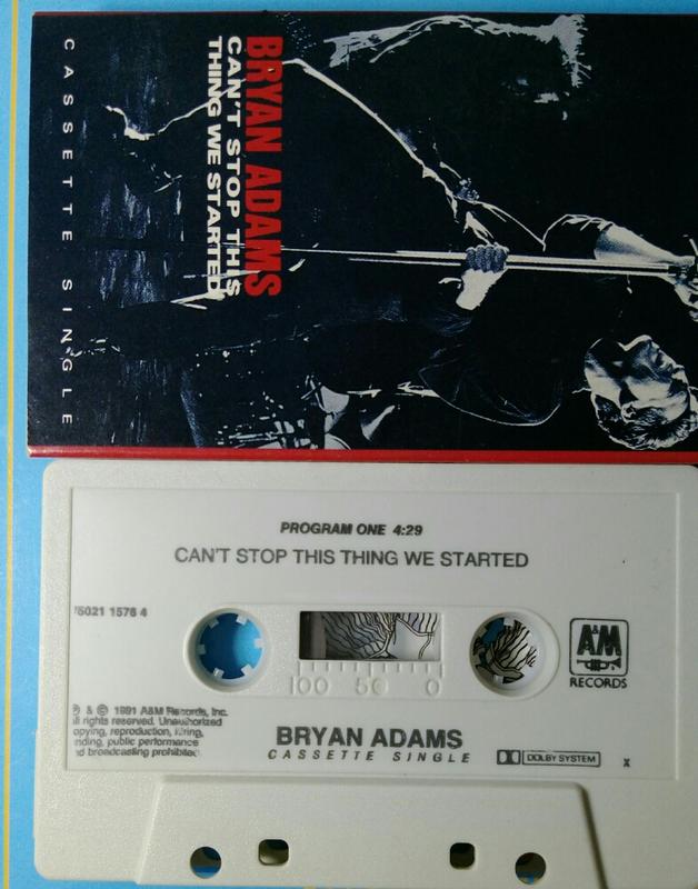 Can't stop this thing we started/Bryan Adams美版單曲卡帶