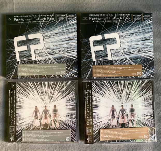 Perfume「Future pop」日版 初回限定盤 專輯 4版本 全新未拆封