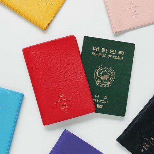 ❤正韓國現貨❤ 2nul~ Aire Passport Cover 現在起飛 3M防側錄晶片隔離 護照套護照夾~紅色