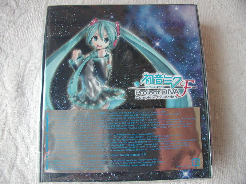 初音未來MIKU 3CD+BD 初回生產限定盤初音未來Project DIVA-F Complete