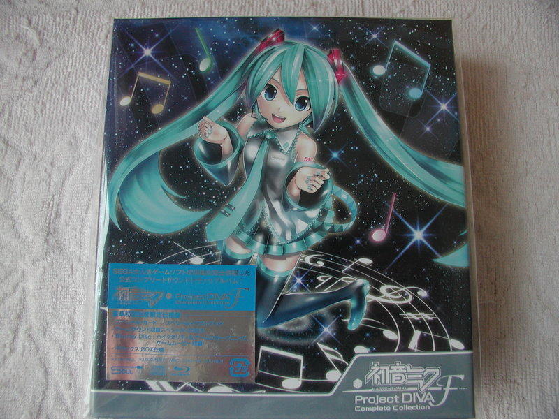 初音未來MIKU 3CD+BD 初回生產限定盤初音未來Project DIVA-F Complete