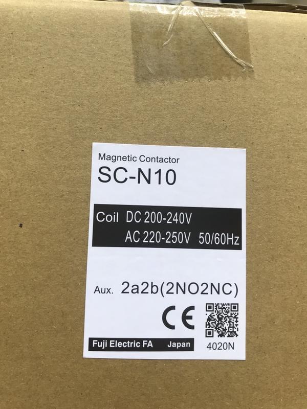 富士 電磁接觸器 SC-N10 110/220V