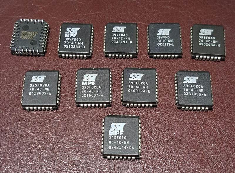 BIOS  SST 39VF040_39SF020 _39SF010_49LF004_49LF002（晶片+軔体燒錄）