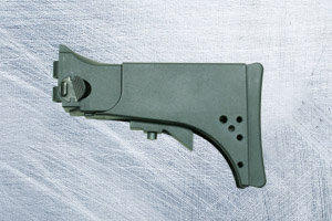 JHS（（金和勝 生存遊戲專賣））台製 SRC G36KV 伸縮 摺疊 槍托 (可放大電池) 8531