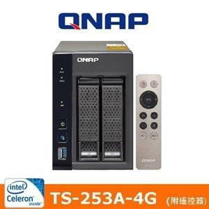  QNAP TS-253A-4G 網路儲存伺服器 QTS-Ubuntu Combo NAS，提供儲存與物聯網應用合一的私