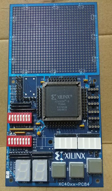 XILINX XC4003A 實驗板開發板XC40xx-PC84 | 露天市集| 全台最大的網路購物市集