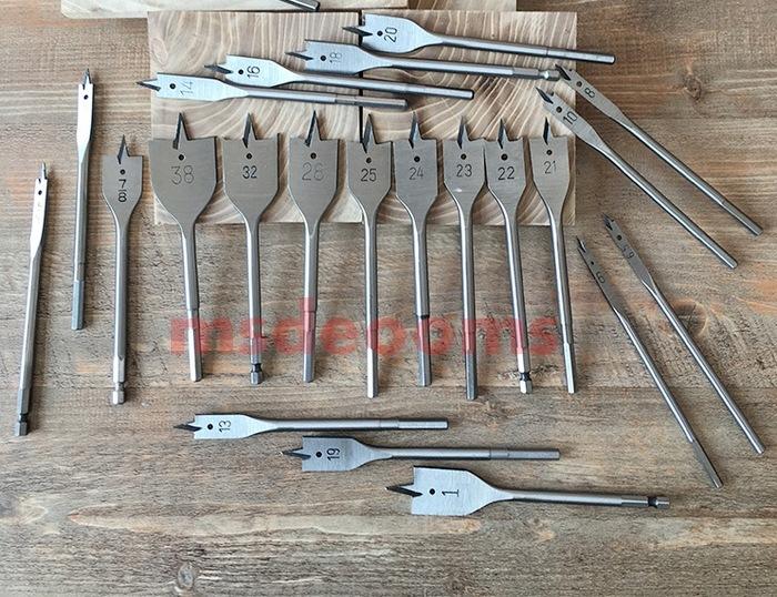 木工扁鑽 木工鑽頭 鑽尾   21mm  六角頭夾頭 優質