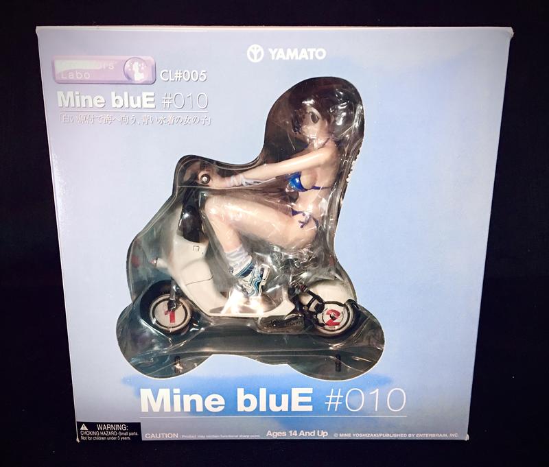 日版YAMATO Mine blue #010 吉崎觀音青色泳裝機車美少女PVC完成品全新 