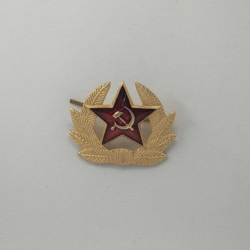蘇聯  紅軍之星帽徽