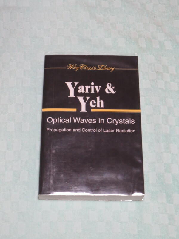 Optical Waves in Crystals (Yariv & Yeh, 全新未使用)