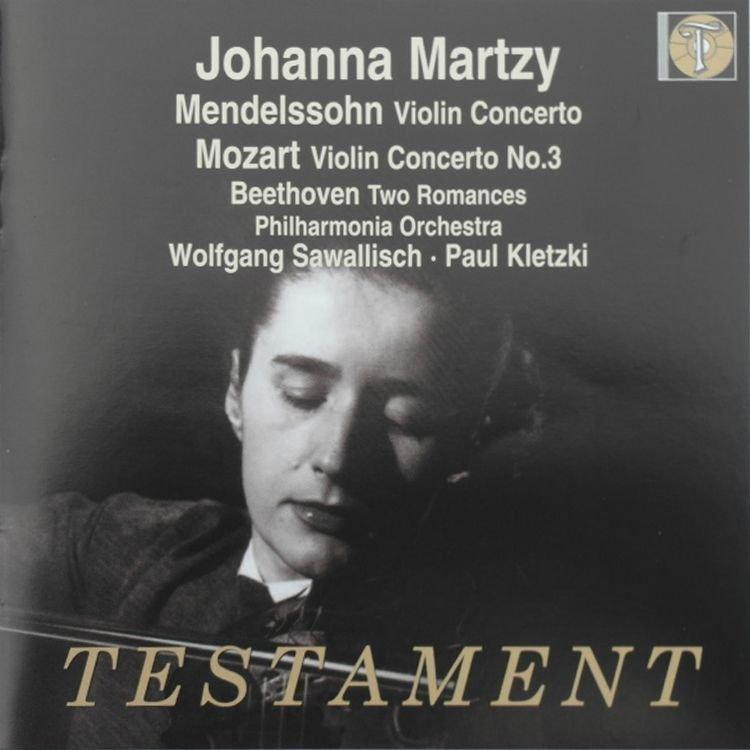 SBT1483  (749677148324)   傳奇女小提琴家馬爾茨莫札特協奏曲   Johanna Martzy / Mendelssohn / Mozart Violin Concertos