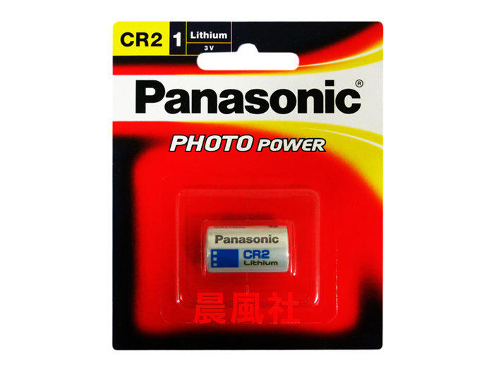 含稅【晨風社】Panasonic 國際牌 CR2 3V 相機 鋰電池 (DLCR2)