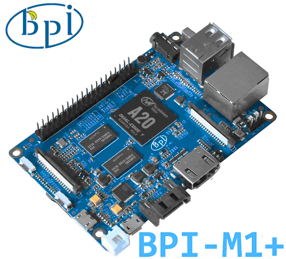 『微嵌電子』官方原裝現貨BPI香蕉派Banana Pi-M1＋plus A20雙核