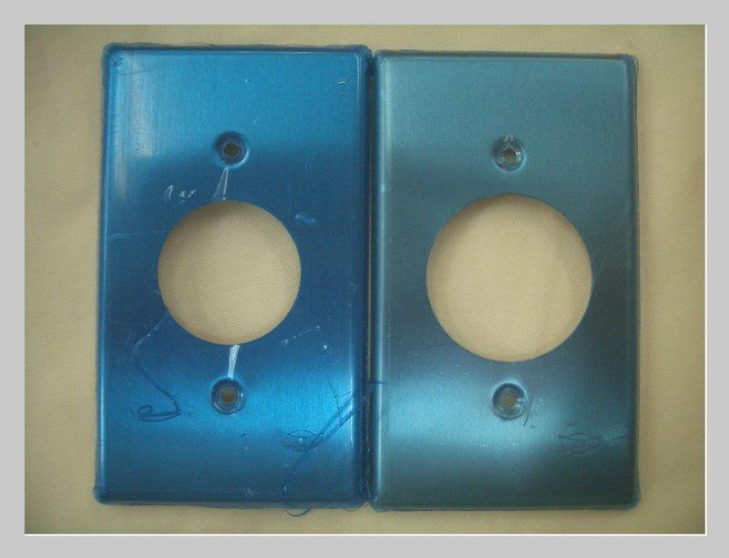 台製開關插座不鏽鋼蓋板大圓孔/小圓孔(冷氣插座或特殊插座用)