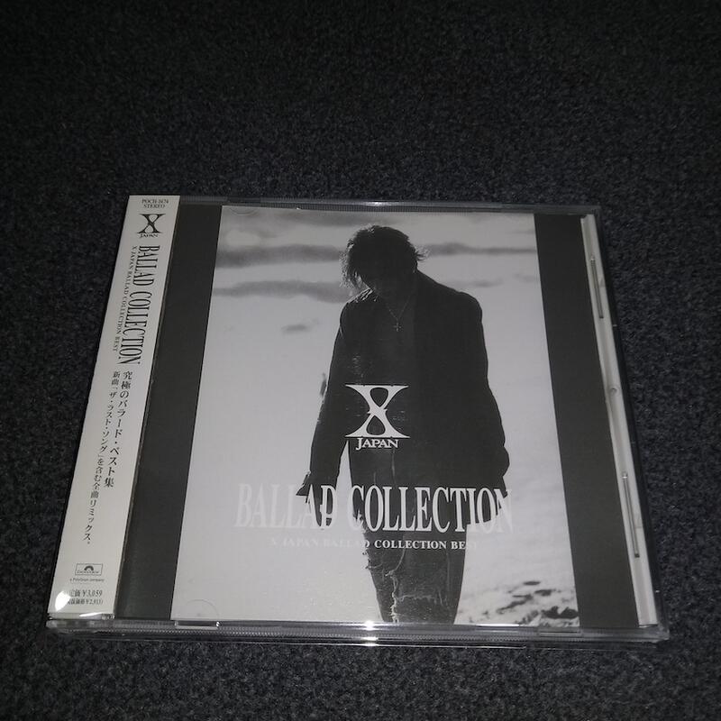 X JAPAN BALLAD COLLECTION 通常版 CD X JAPAN/BALLAD COLLECTION