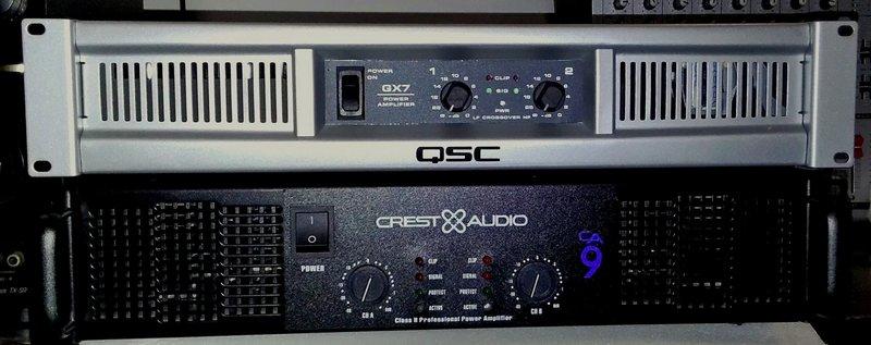 Crest Audio CA9 擴大機~8歐姆 / 780瓦X2 / 9.9成新
