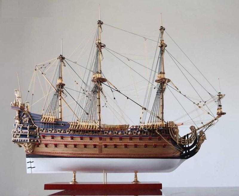 【華麗船奇】木船 西洋仿古帆船“太陽王號 LE SOLEIL ROYAL 皇家索萊爾”