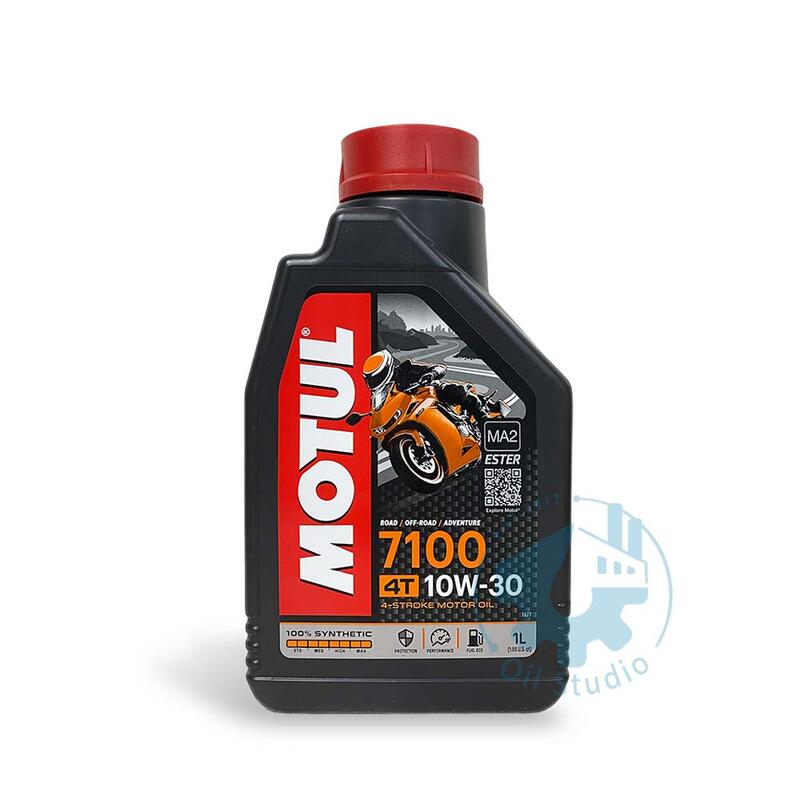 《油工坊》MOTUL 魔特 7100 10W30 ESTER 酯類 全合成 機油 MA2  Honda MT