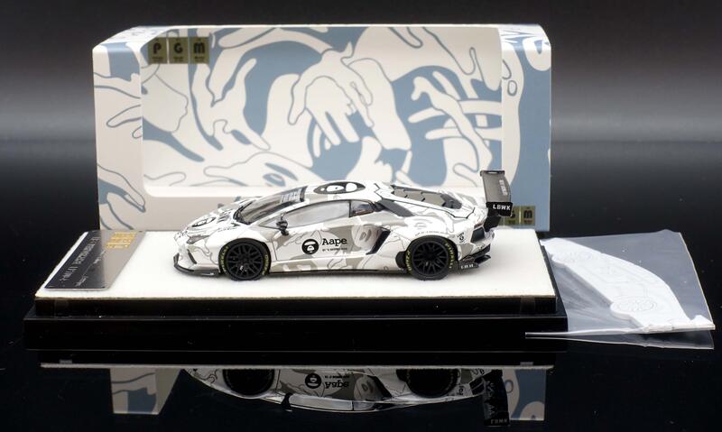 Lamborghini Aventador 1/64 PGM 999台限定（M.A.S.H】現貨特價
