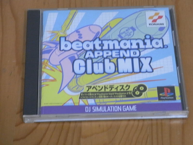 【小蕙生活館】PS~  beatmania APPEND clubMIX 節奏DJ 混音資料片 (純日版) 有側標