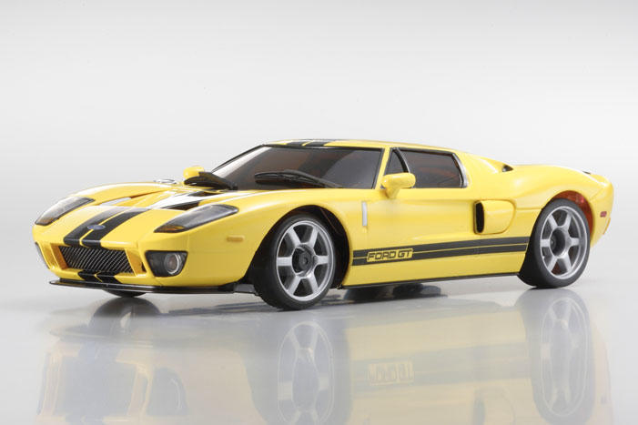 宏大※(全新)KYOSHO MINI-Z RWD/MR03用車殼(MZX209YS) FORD GT (黃