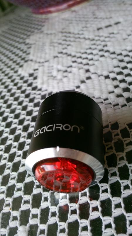 GACIRON 加雪龍 W06 光感智能自行車尾燈 USB充電