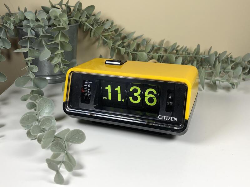CITIZEN デジタル時計 ハイリーフ カーチス 5RDO25 パタパタ時計
