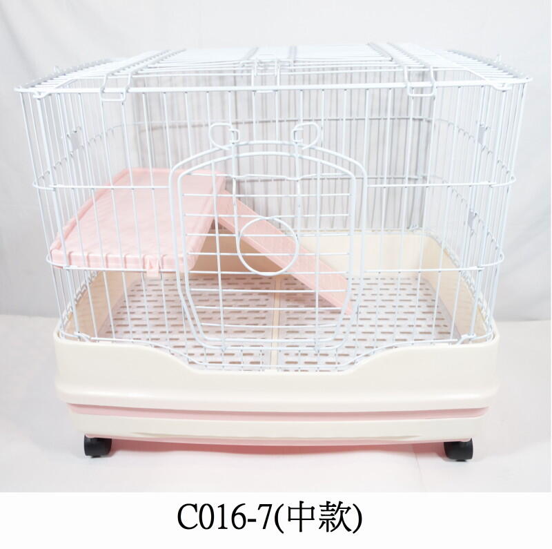 【優寵物】貼心寵兒C016-7(中款)/C016-8(大款)豪華精緻(2層+1跳板)寵物籠;貓籠;兔籠;龍貓