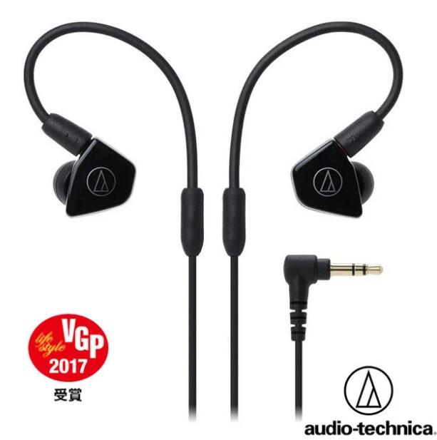 (G_S)Audio-Technica 鐵三角 ATH-LS50 黑色 雙動圈設計耳塞式耳道式耳機 A2DC可換線式