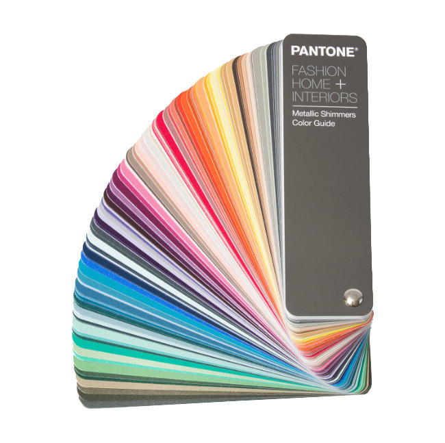 《台灣色》PANTONE FHI Metallic Shimmers Color Guide 彩通閃光金屬色指南