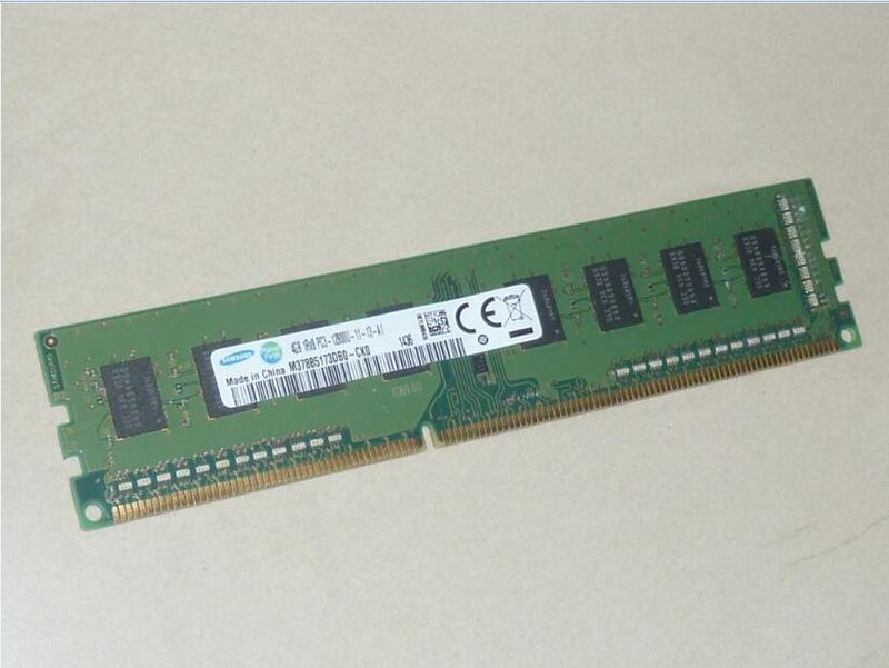 Samsung 三星 DDR3 1600 PC3 12800 4G GB 單面顆粒