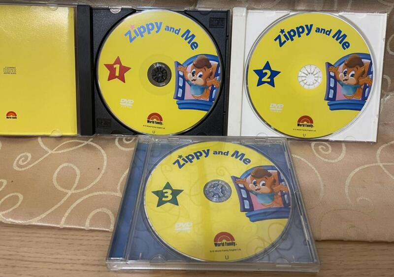 寰宇迪士尼美語世界Zippy and me 3DVD（新版，有字幕） Disney 寰宇