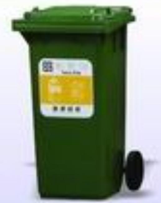 2輪回收垃圾車（120公升）