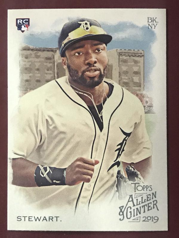 2019 Topps Allen and Ginter #377 Christin Stewart SP RC 老虎隊