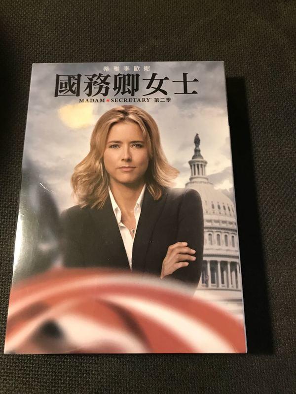 (全新未拆封)國務卿女士 Madam Secretary 第二季 第2季 DVD(得利公司貨)