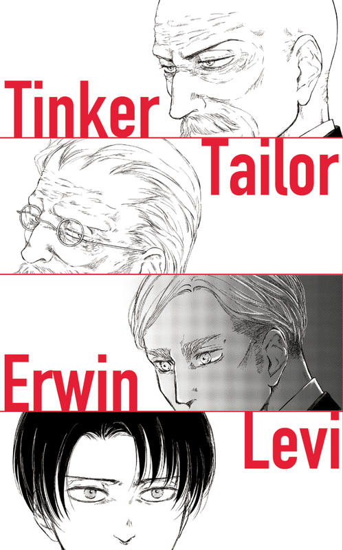 [Mu’s 同人誌代購] [klebe (gut)] Tinker Tailor Erwin Levi (進擊的巨人)