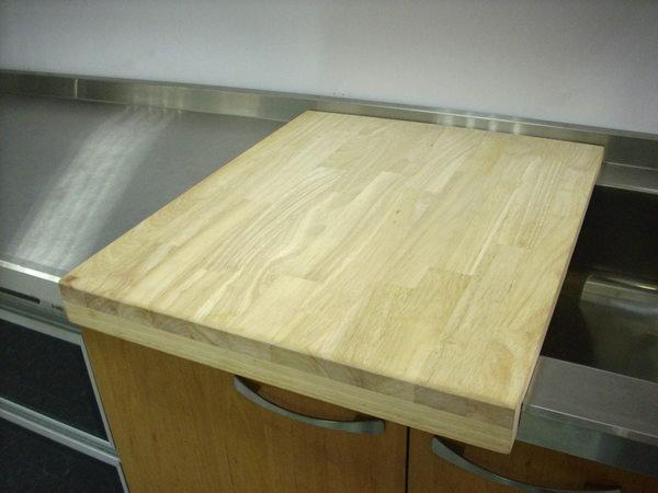 【MIK買廚具看評價口碑第一】越南橡膠木輔助檯面實木砧板