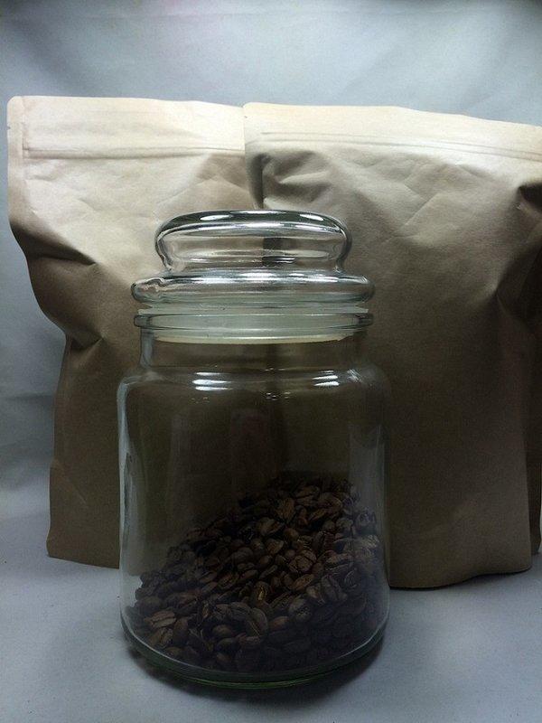 【進口優質咖啡豆】新鮮烘培 義式綜合豆 一磅裝 單向透氣閥鋁箔袋