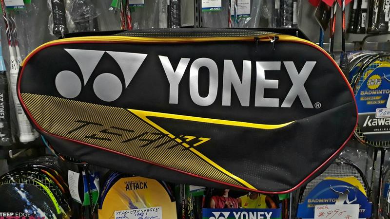 總統網羽(自取可刷國旅卡)YONEX BA42023EX 網 羽 球 3入 球拍袋 3支裝 拍袋 黑黃 紅 藍 3色可選